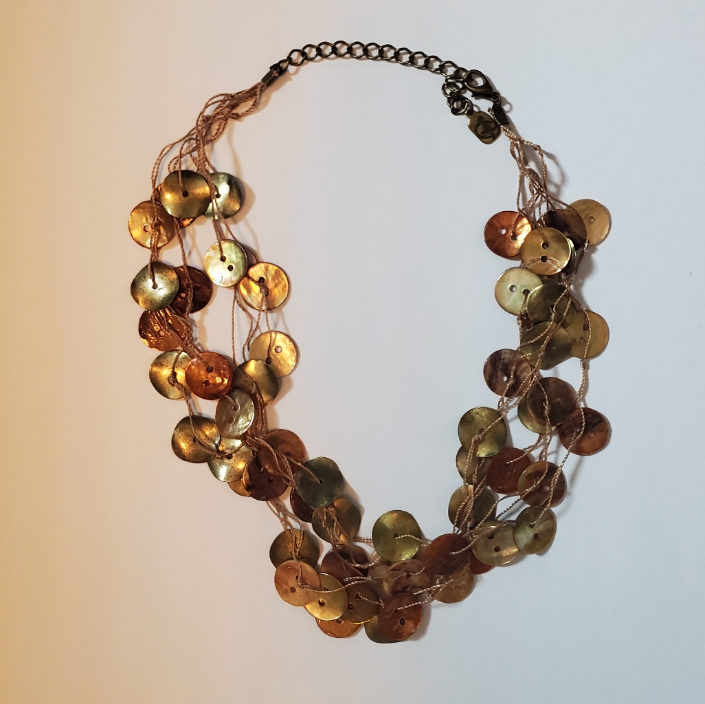 Shell Bib Statement Necklace